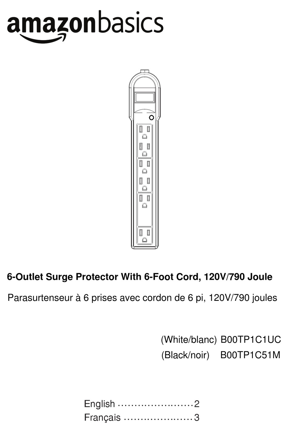 AMAZONBASICS B00TP1C1UC QUICK START MANUAL Pdf Download ManualsLib