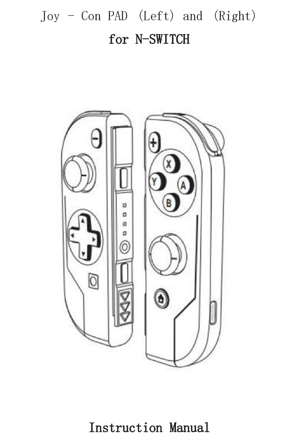 YCCTEAM JOY CON INSTRUCTION MANUAL Pdf Download ManualsLib