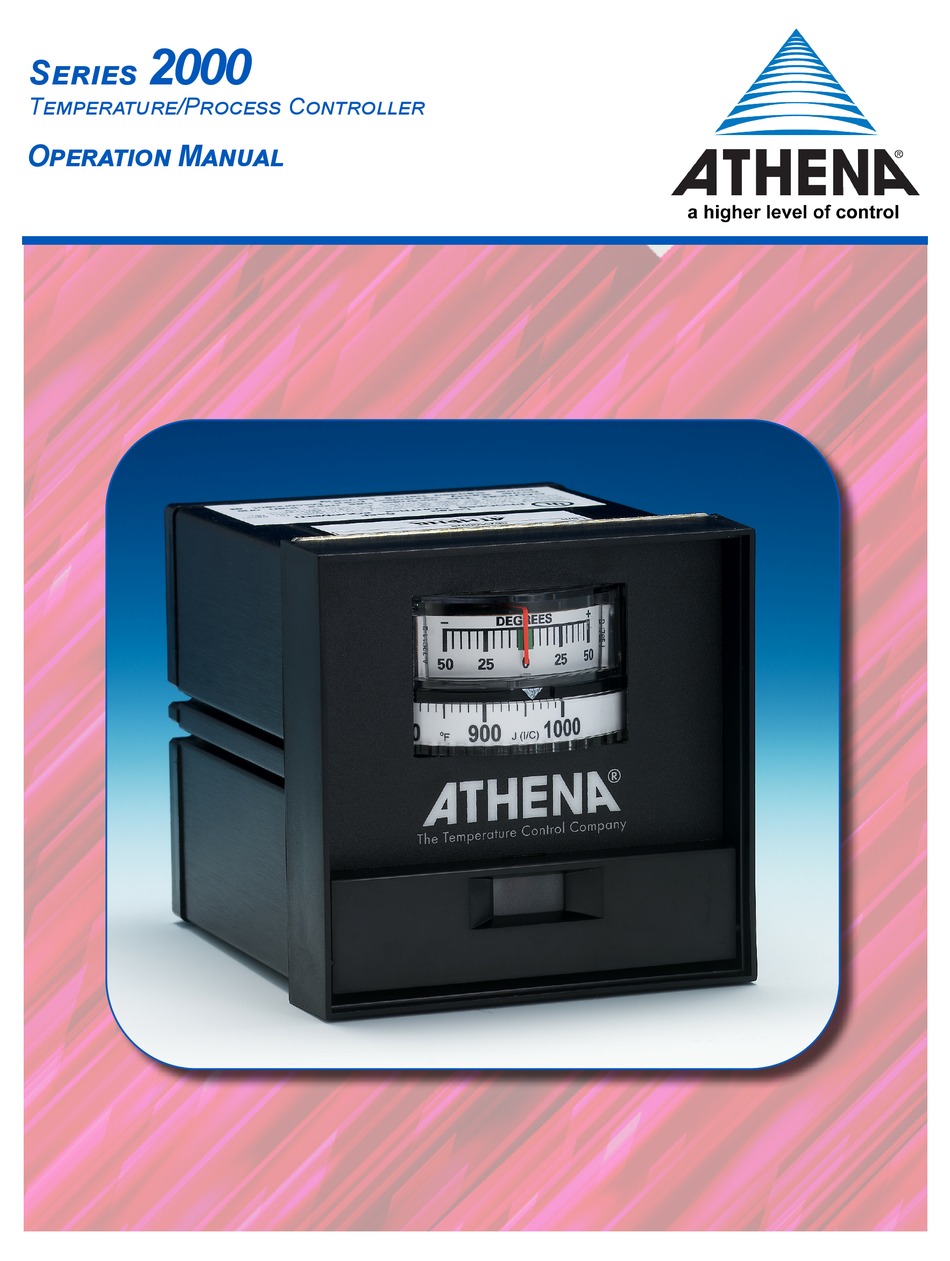 ATHENA 2000 SERIES OPERATION MANUAL Pdf Download ManualsLib