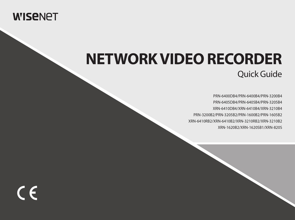 PRN6400DB4 QUICK MANUAL Pdf Download ManualsLib