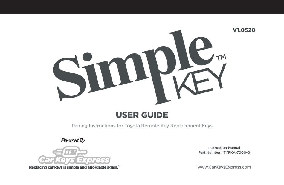 car-keys-express-simple-key-torh-e4tz1sk-user-manual-pdf-download