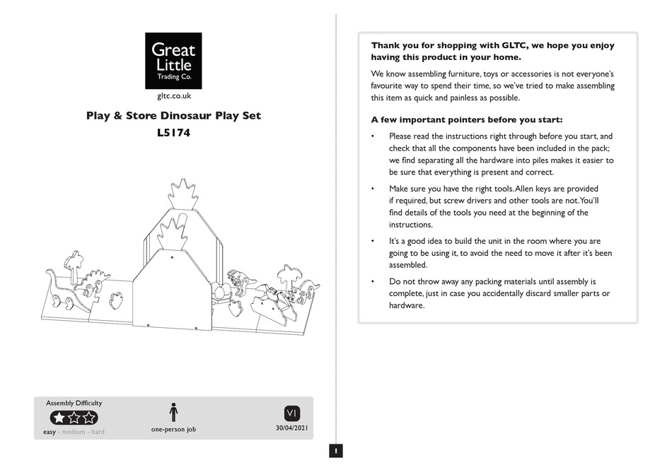 GREAT LITTLE TRADING L5174 QUICK START MANUAL Pdf Download ManualsLib