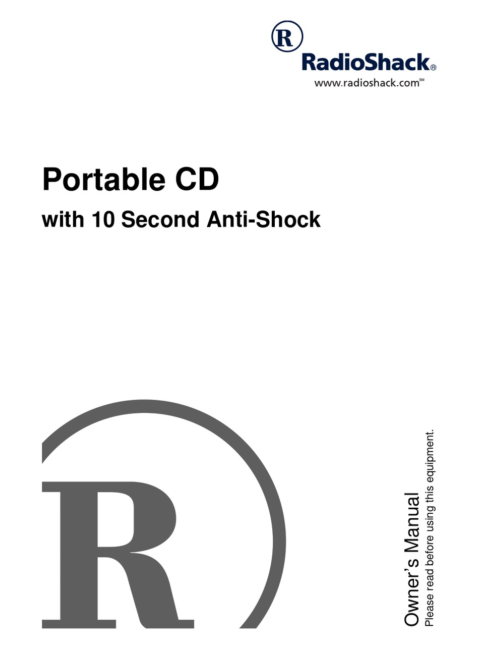 Radio Shack 42 6012 Owner S Manual Pdf Download Manualslib
