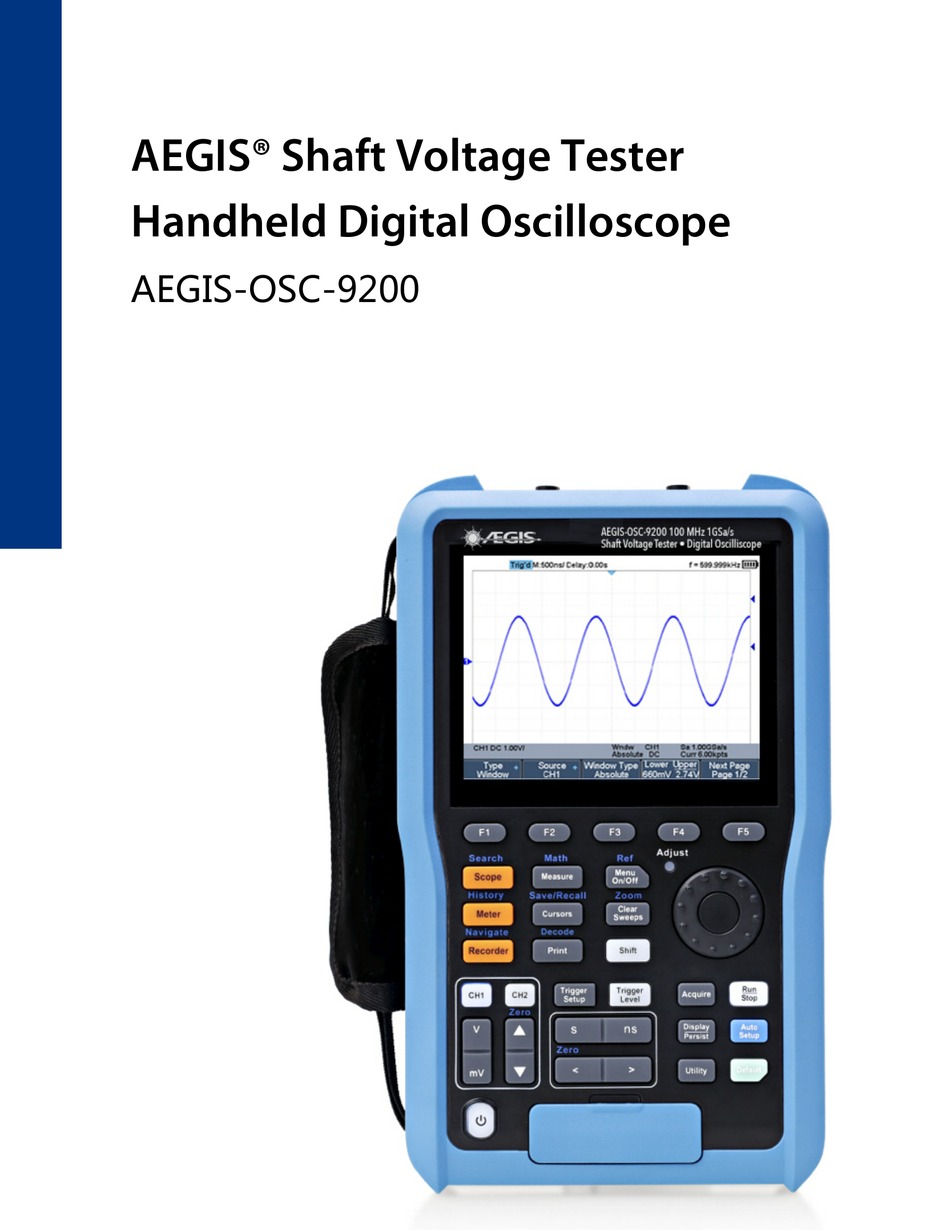 AEGIS OSC9200 USER MANUAL Pdf Download ManualsLib