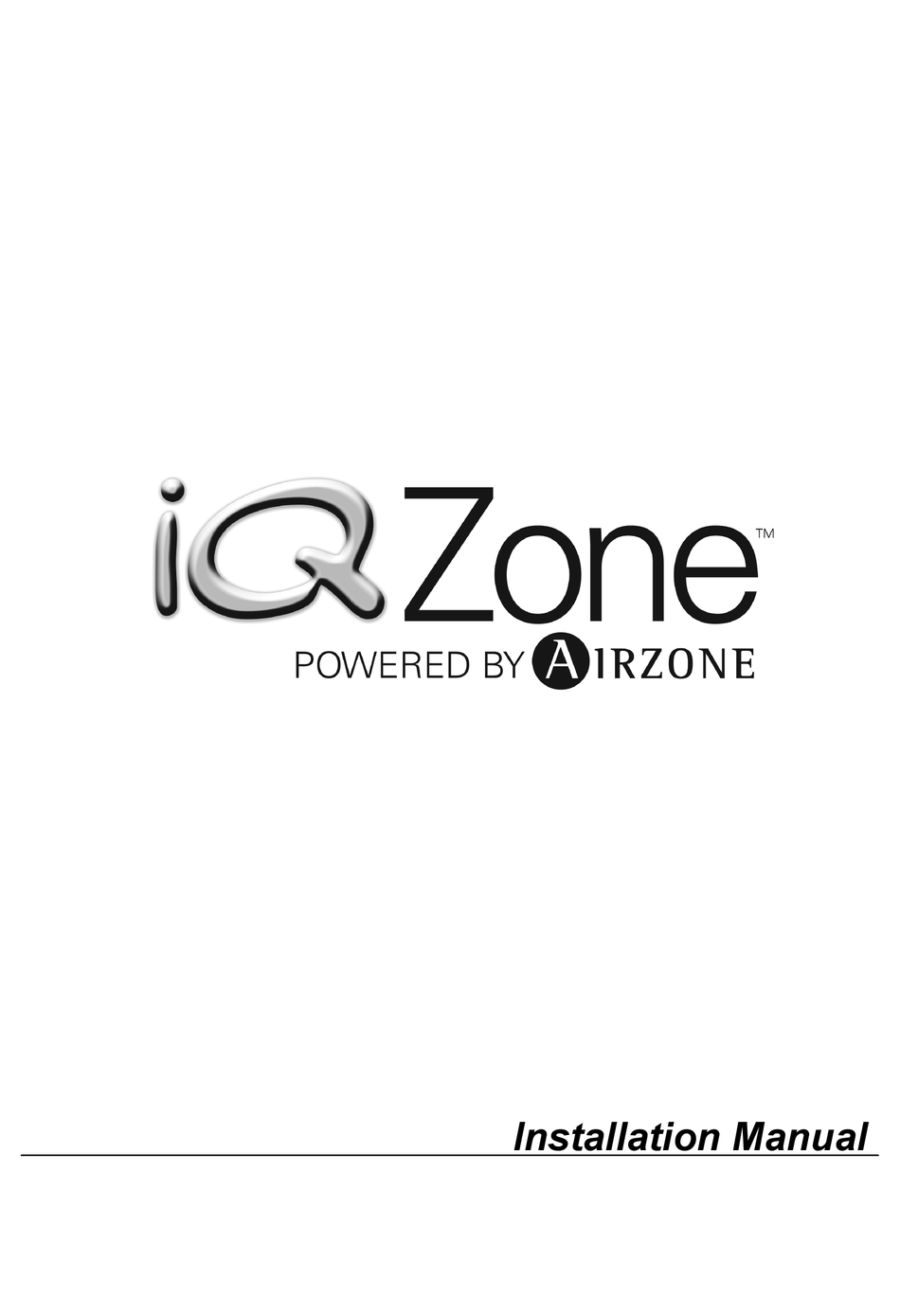 AIRZONE IQ ZONE INSTALLATION MANUAL Pdf Download ManualsLib