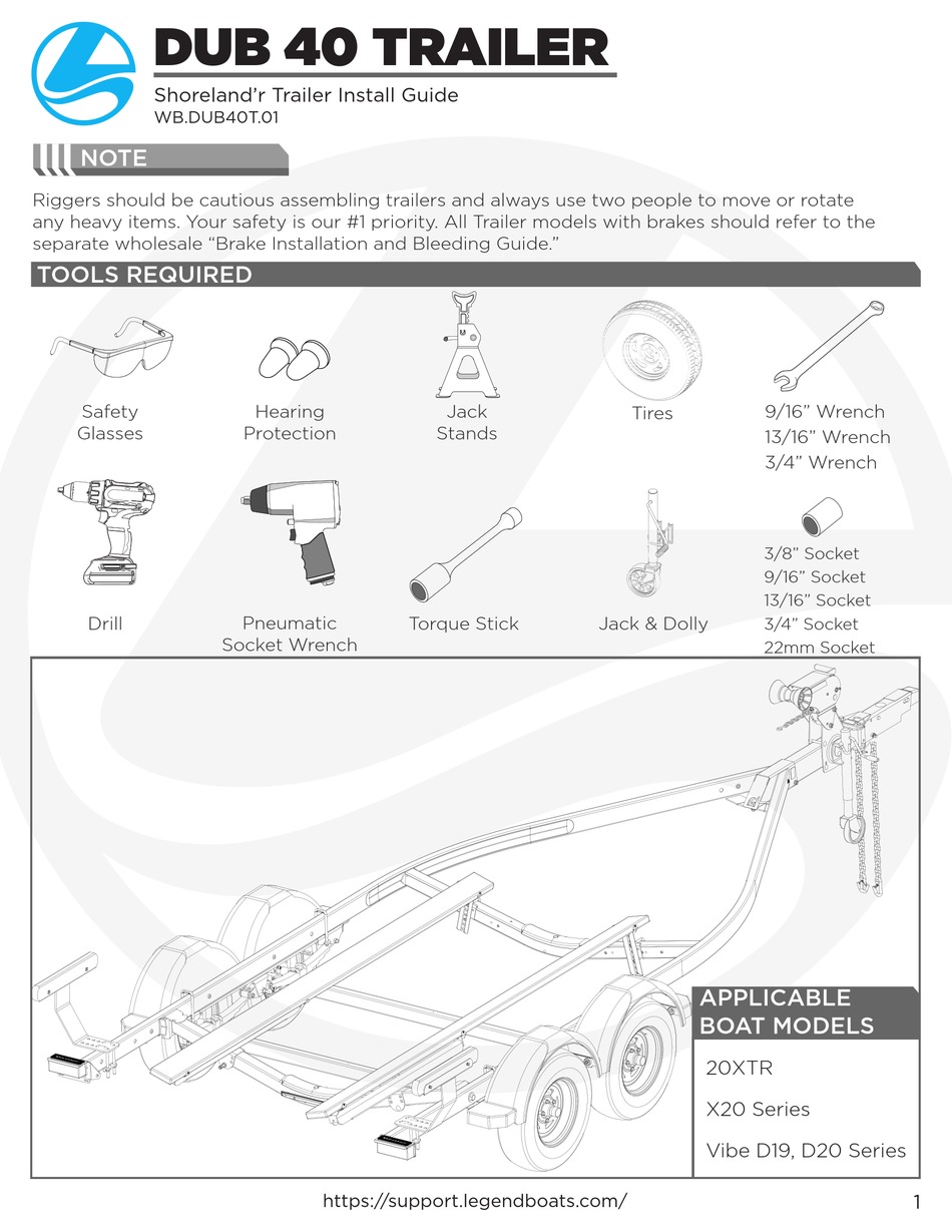 SHORELAND'R DUB 40 INSTALL MANUAL Pdf Download | ManualsLib