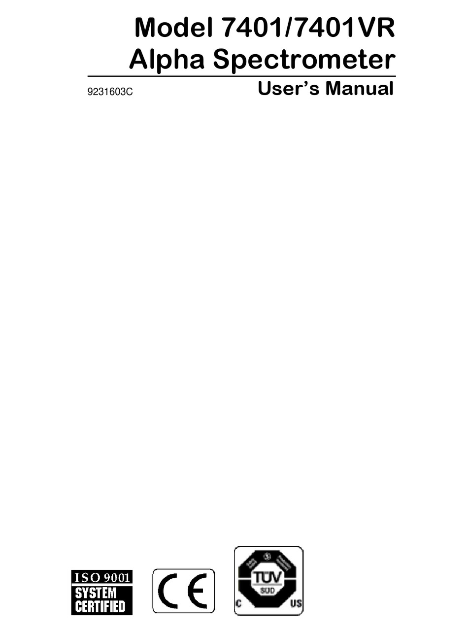 MIRION TECHNOLOGIES 7401 USER MANUAL Pdf Download ManualsLib