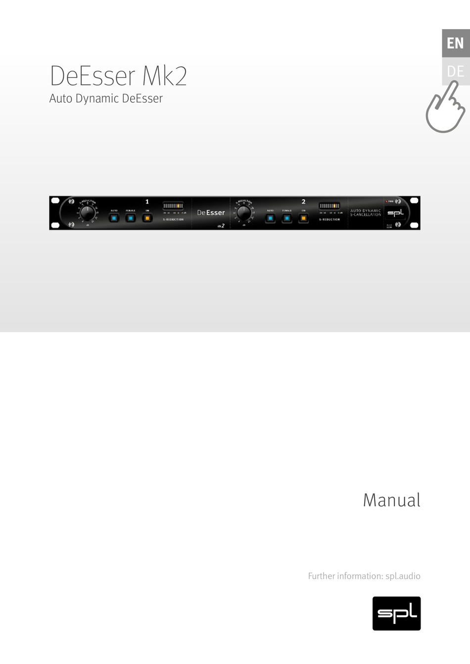 SPL DEESSER MK2 MANUAL Pdf Download ManualsLib