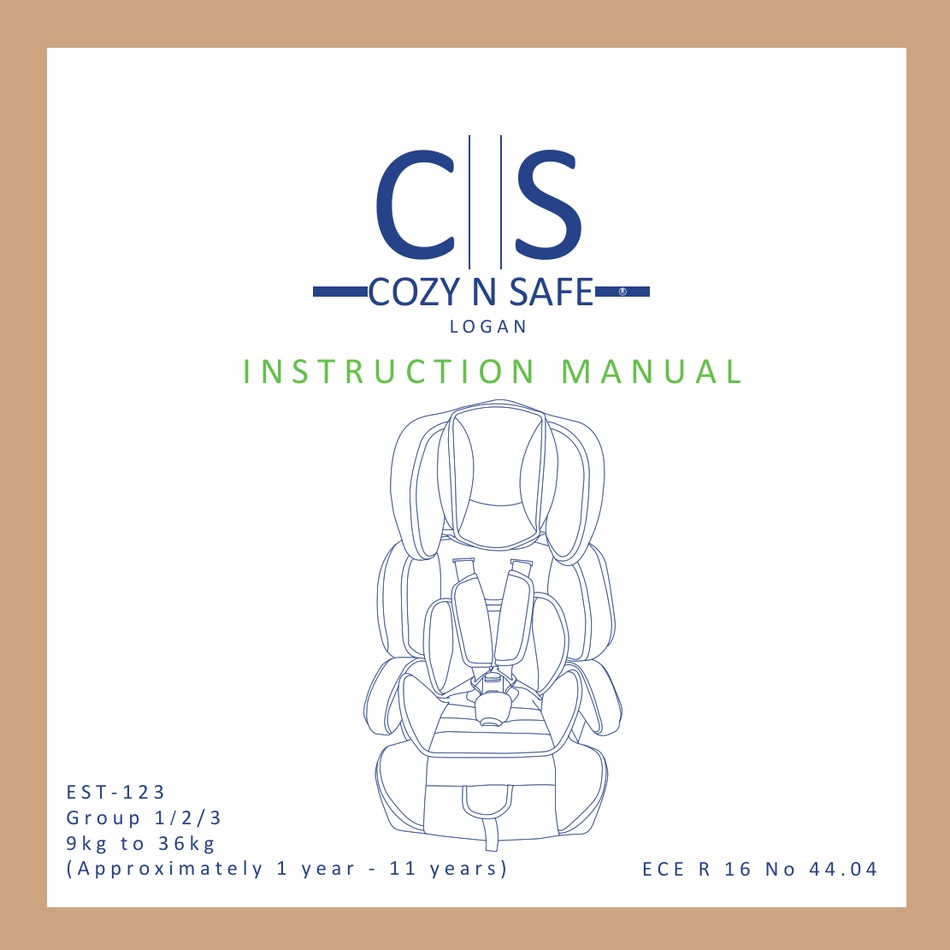 COZY N SAFE EST123 INSTRUCTION MANUAL Pdf Download ManualsLib