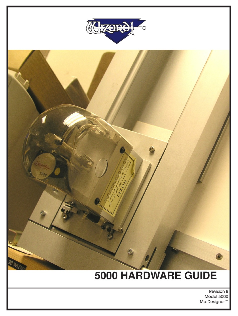 WIZARD MATDESIGNER 5000 SERIES HARDWARE MANUAL Pdf Download ManualsLib