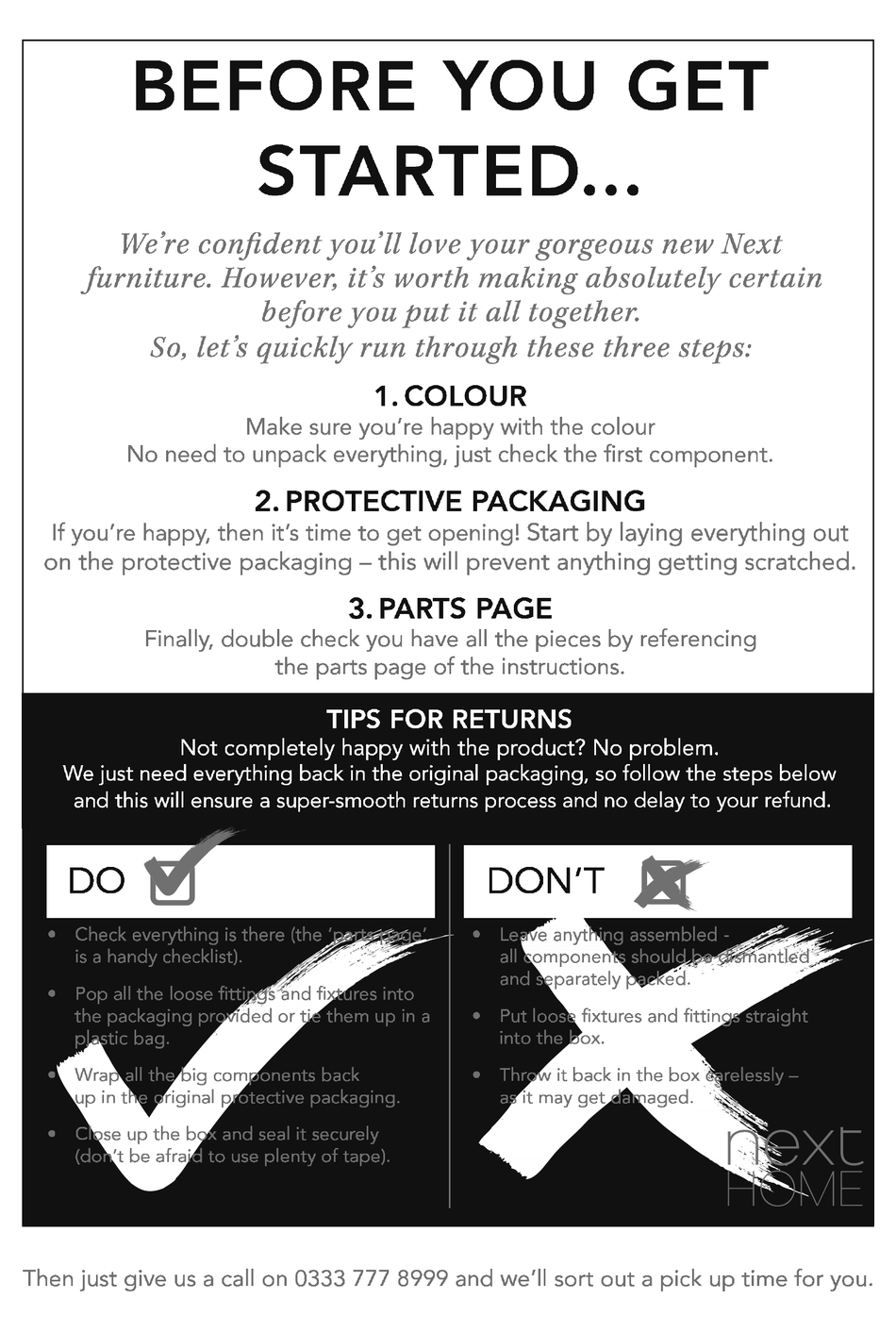 NEXT HARTFORD FLIP BED ASSEMBLY INSTRUCTIONS MANUAL Pdf Download