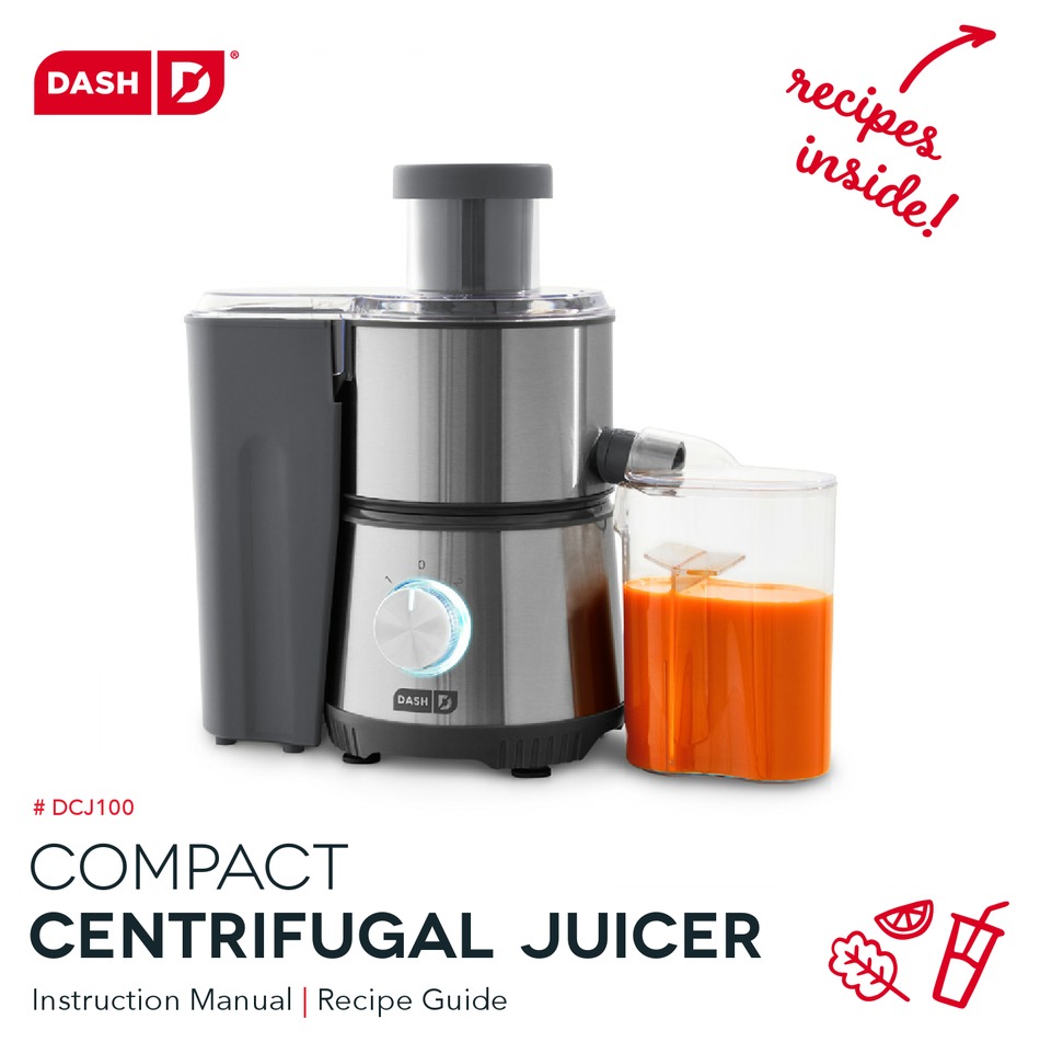 DASH DCJ100 INSTRUCTION MANUAL AND RECIPE MANUAL Pdf Download ManualsLib