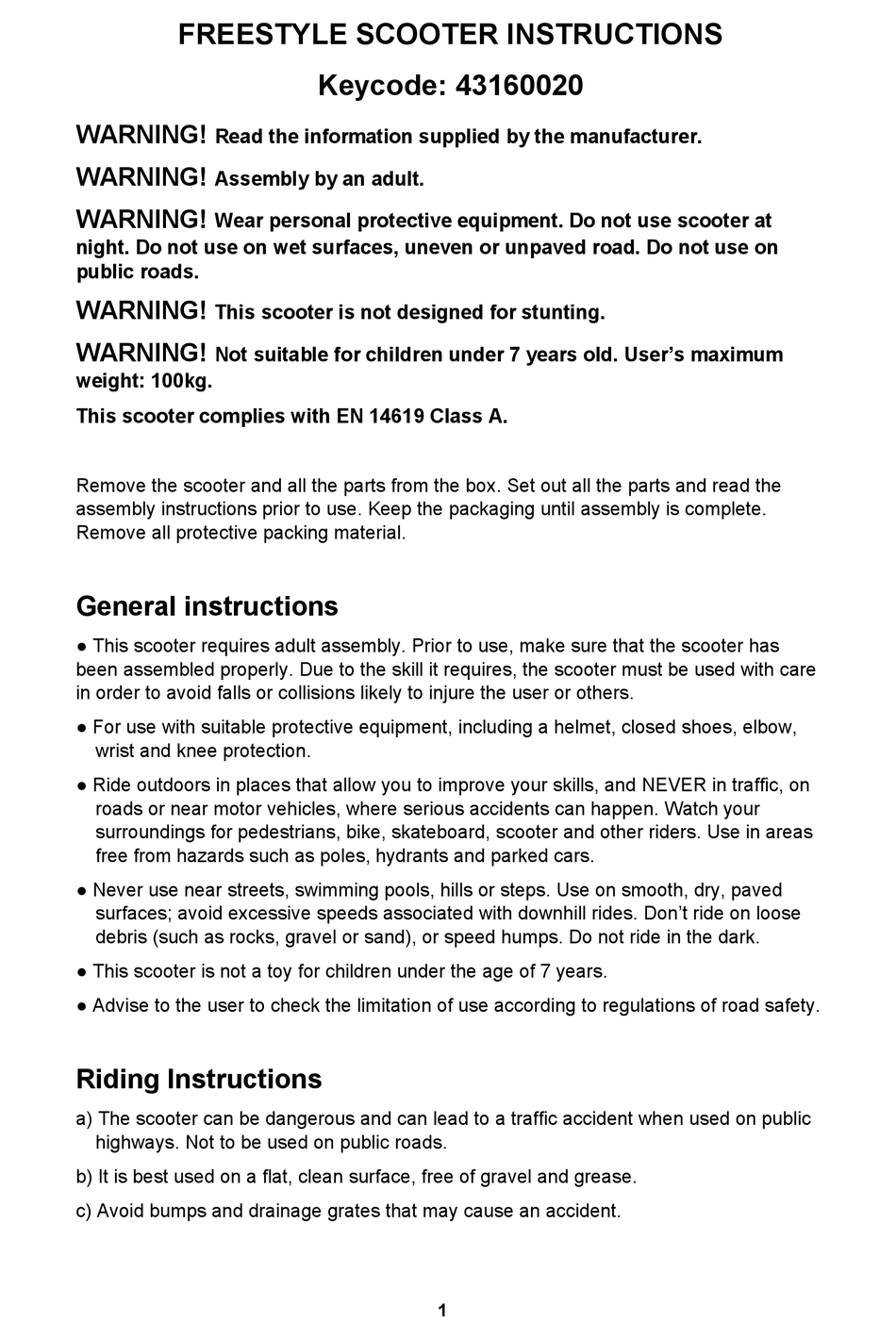 KMART 43160020 INSTRUCTIONS Pdf Download ManualsLib