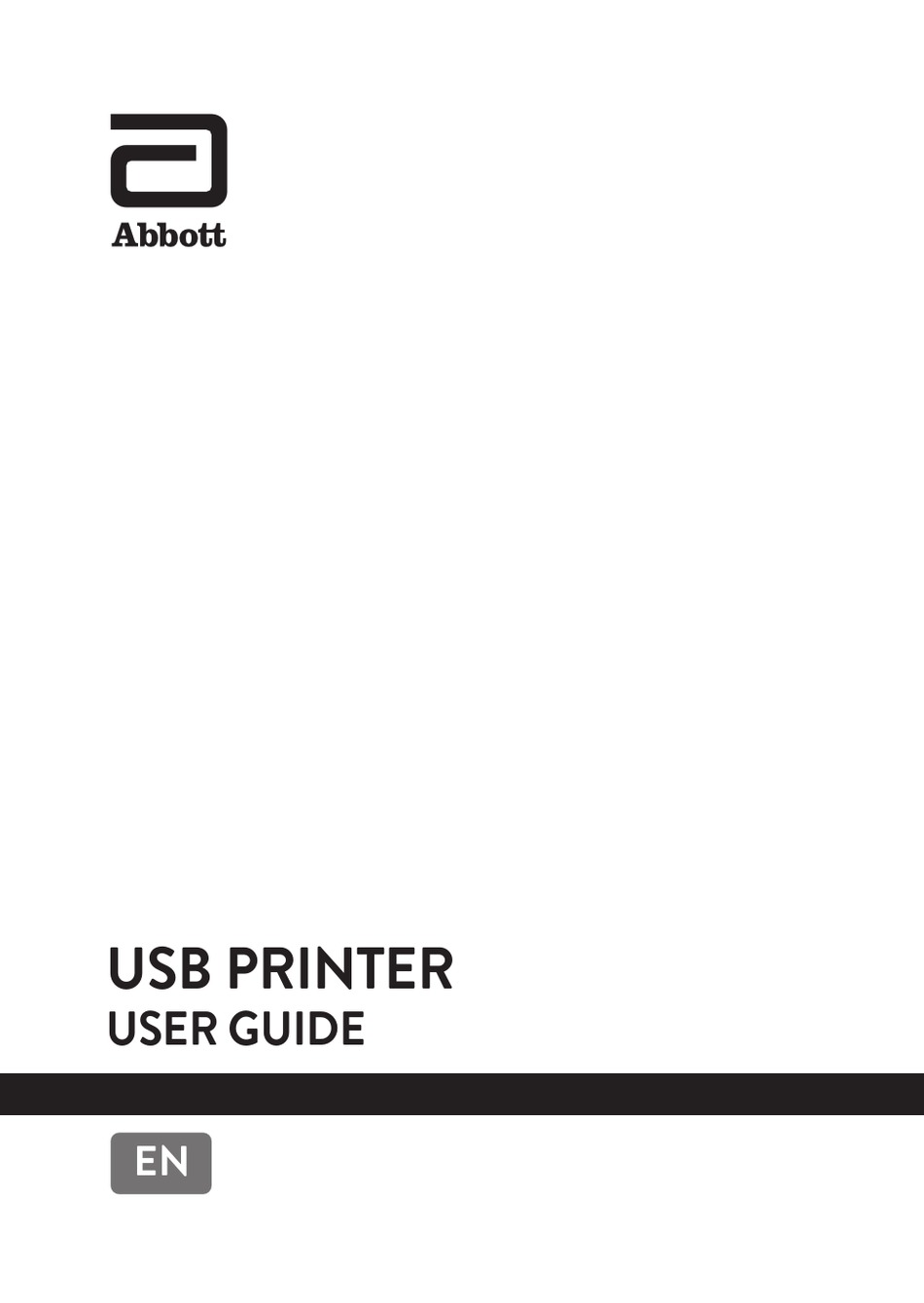 Abbott Usb Printer User Manual Pdf Download Manualslib 4195