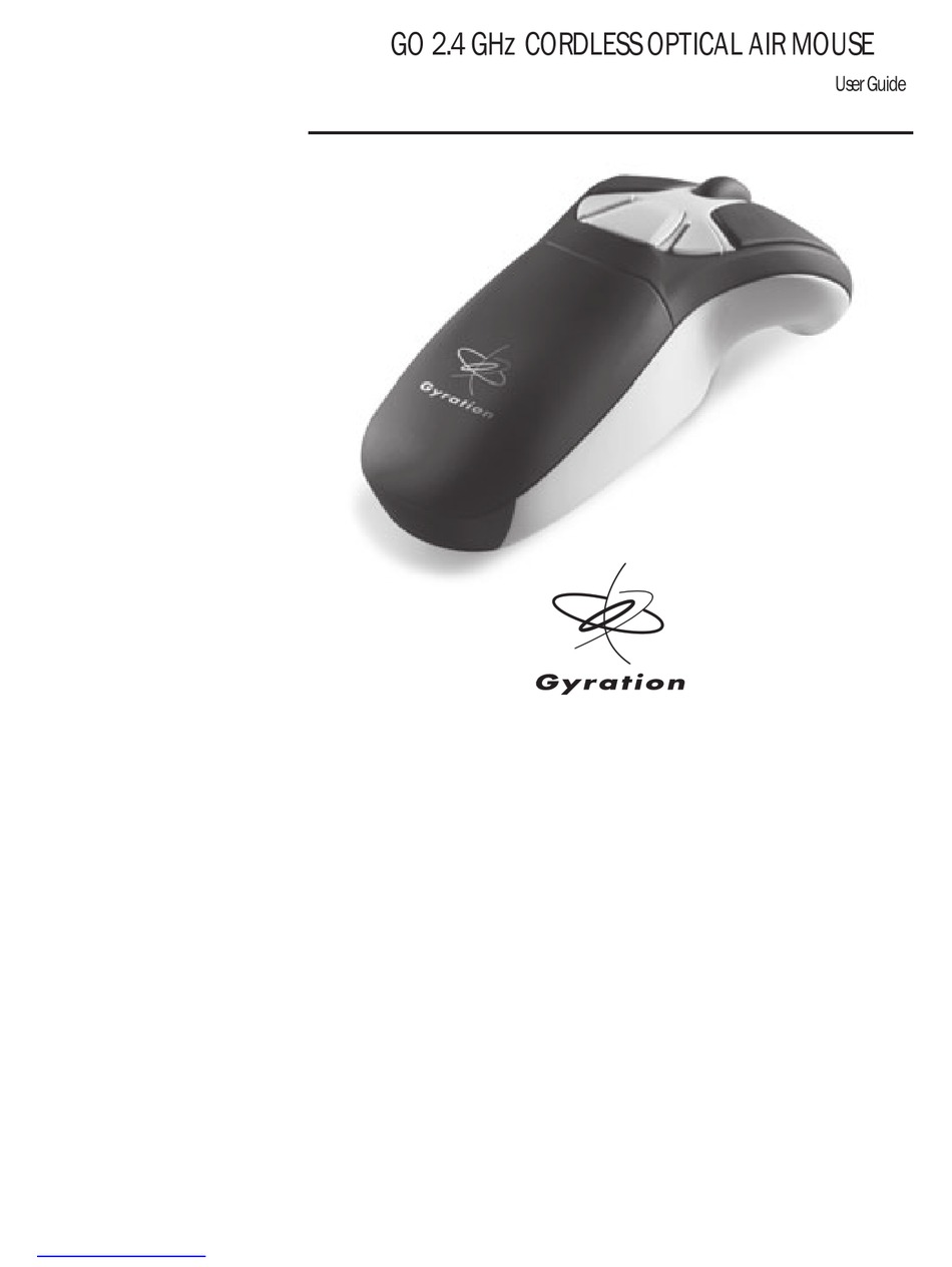 GYRATION GC1005M USER MANUAL Pdf Download ManualsLib