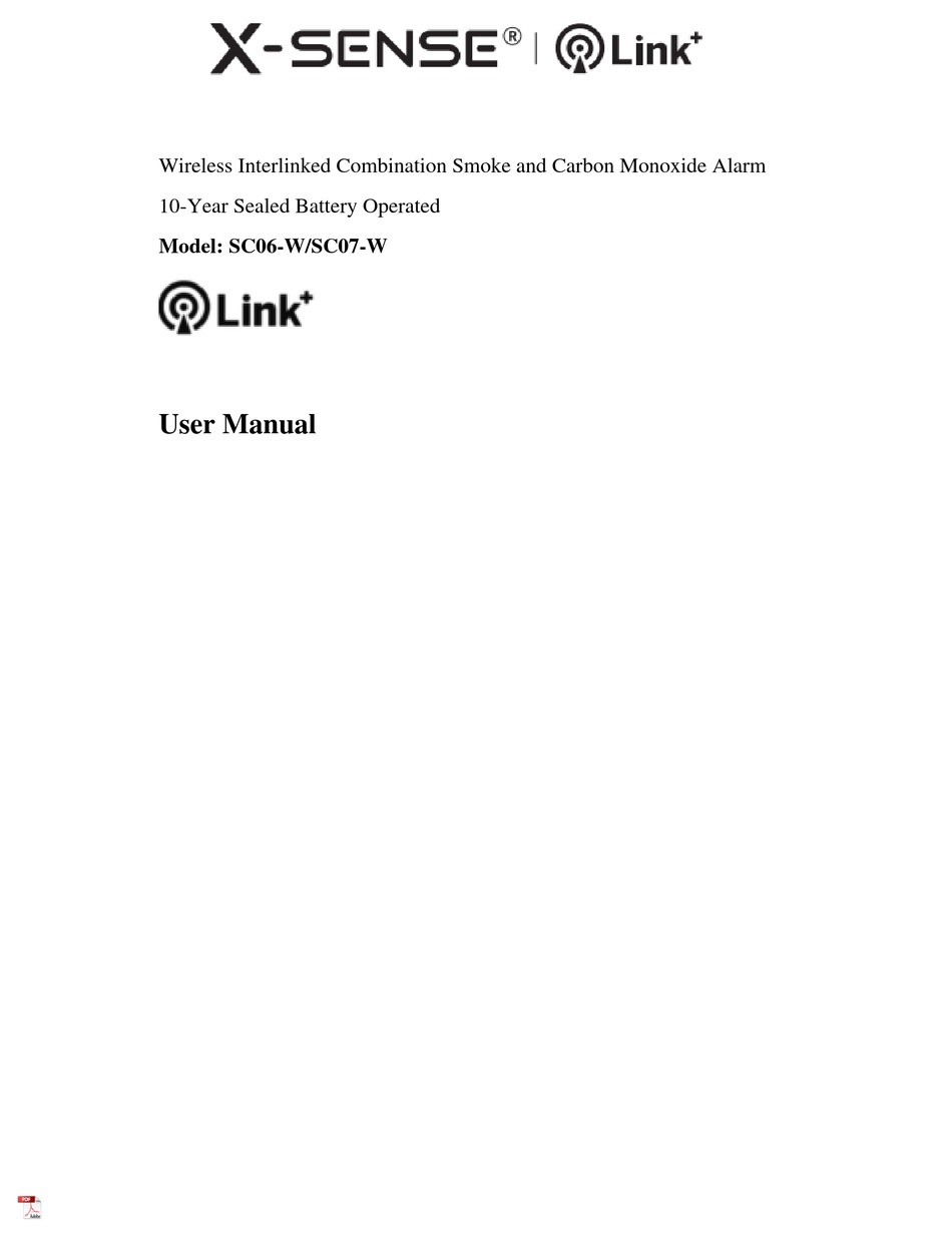 XSENSE LINK SC06W USER MANUAL Pdf Download ManualsLib