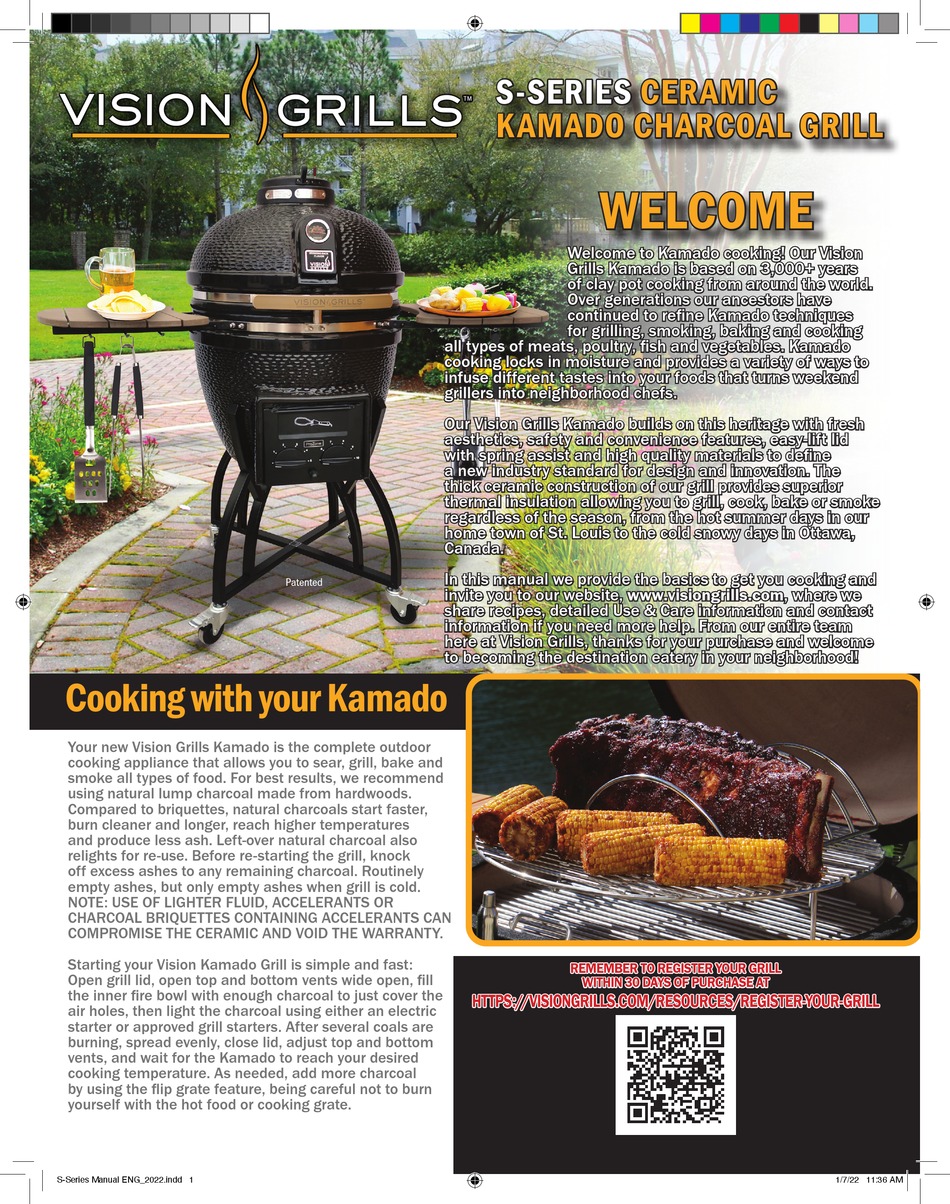 VISION GRILLS PROFESSIONAL S SERIES MANUAL Pdf Download ManualsLib