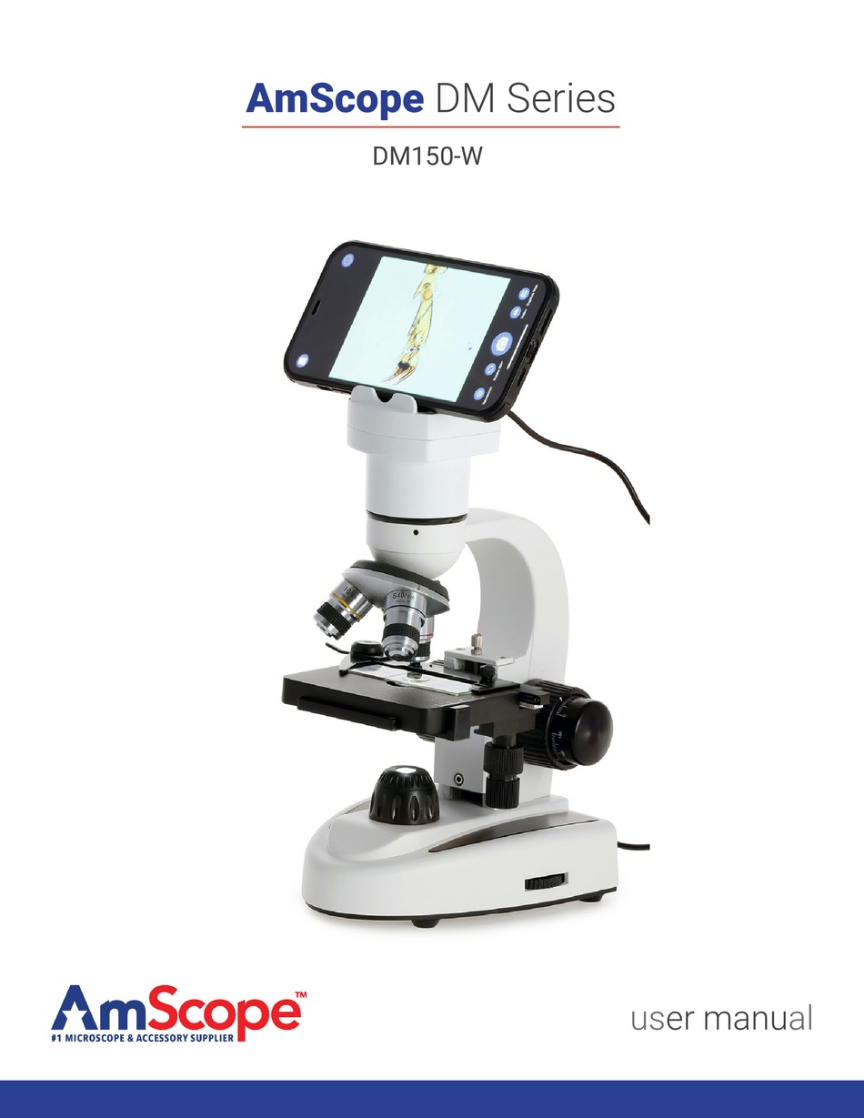AMSCOPE DM SERIES USER MANUAL Pdf Download ManualsLib