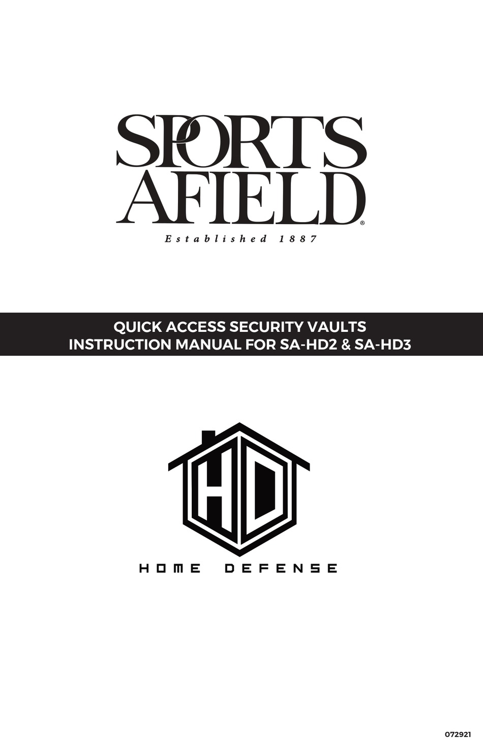 SPORTS AFIELD SAHD2 INSTRUCTION MANUAL Pdf Download ManualsLib