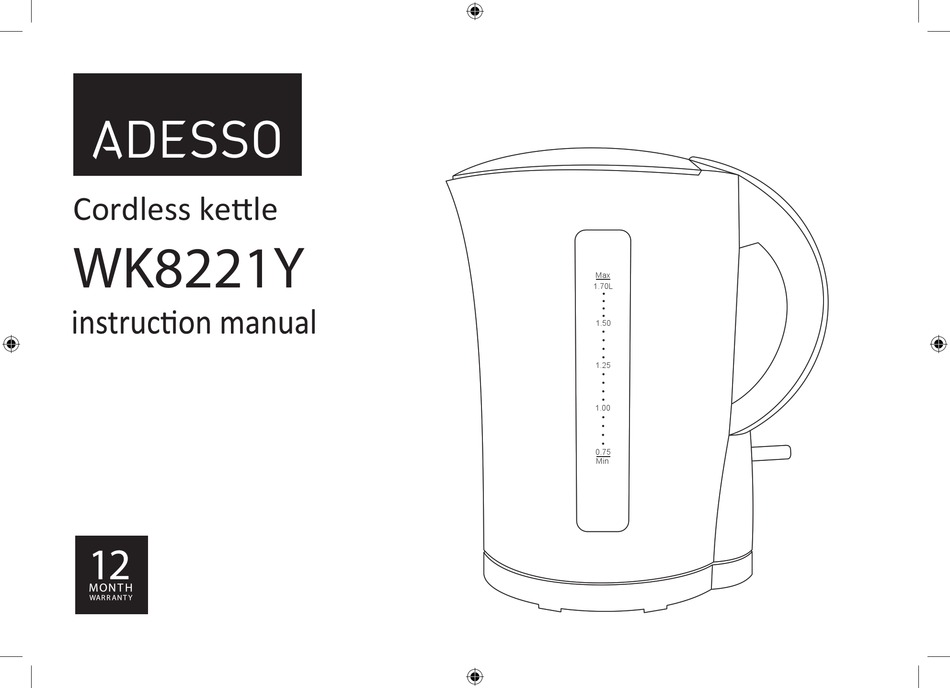 ADESSO WK8221Y INSTRUCTION MANUAL Pdf Download ManualsLib