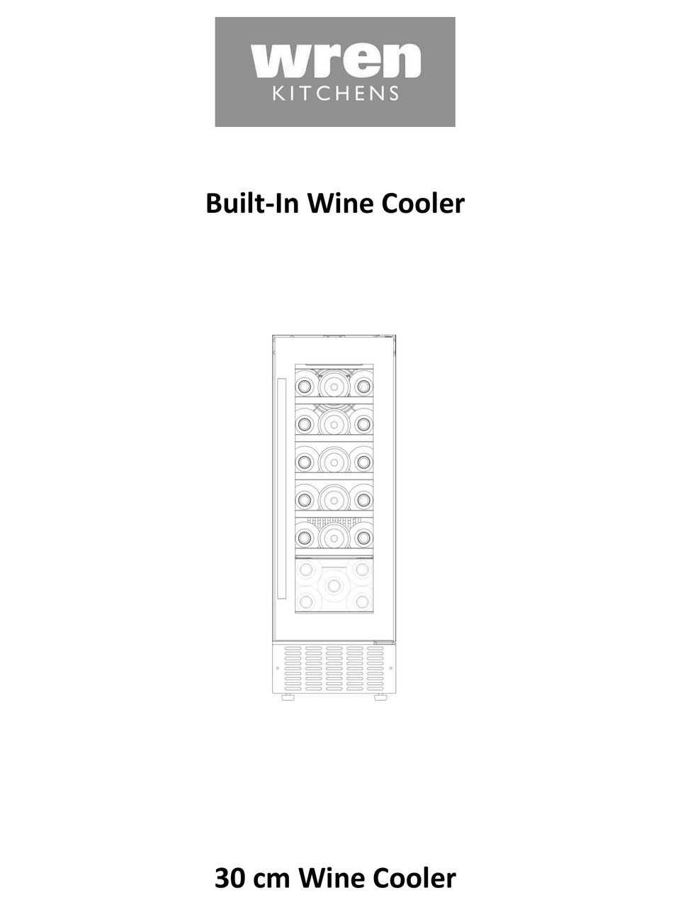 WREN KITCHENS WRWC30BKED USER INSTRUCTION MANUAL Pdf Download ManualsLib