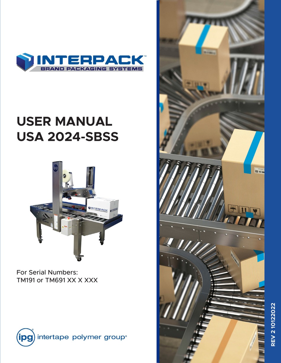 IPG INTERPACK USA 2024SBSS USER MANUAL Pdf Download ManualsLib