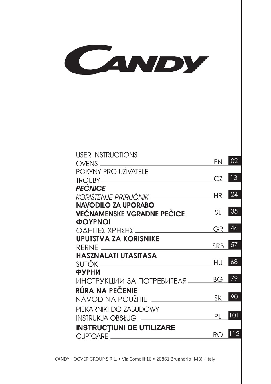 CANDY FCNE825XPP WIFI USER INSTRUCTIONS Pdf Download ManualsLib