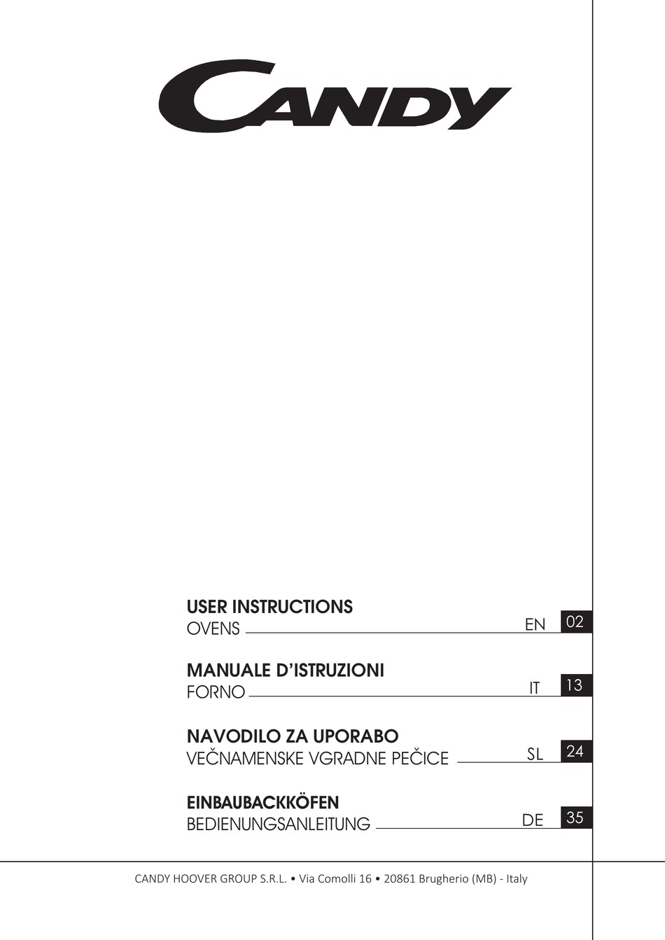 CANDY FSCTX886 WIFI USER INSTRUCTIONS Pdf Download ManualsLib