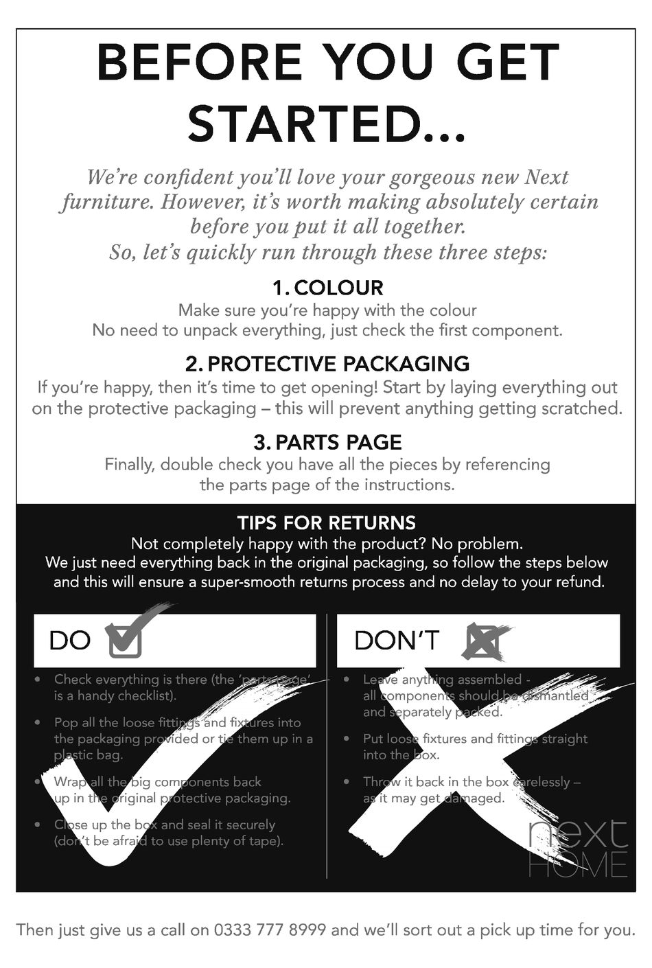 NEXT STELLA CHAIR ASSEMBLY INSTRUCTIONS MANUAL Pdf Download ManualsLib