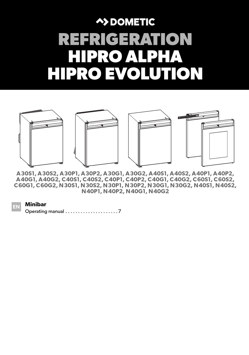 DOMETIC HIPRO ALPHA N30P1 OPERATING MANUAL Pdf Download | ManualsLib