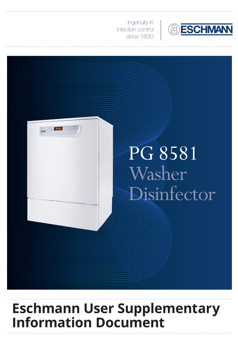 MIELE PG 8581 SUPPLEMENTARY DOCUMENT Pdf Download | ManualsLib