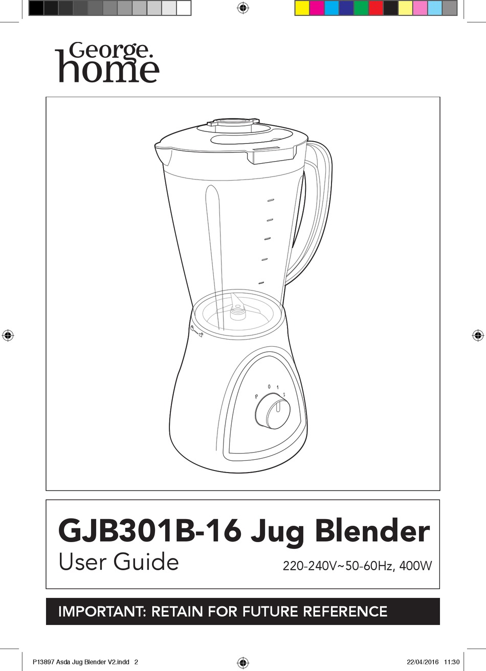 GEORGE HOME GJB301B-16 USER MANUAL Pdf Download | ManualsLib