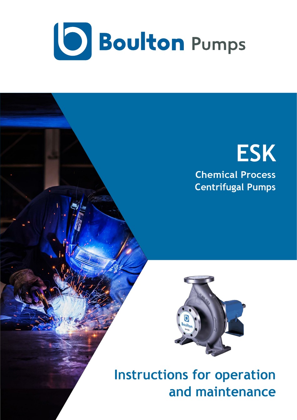 BOULTON PUMPS ESK SERIES INSTRUCTION FOR OPERATION AND MAINTENANCE Pdf