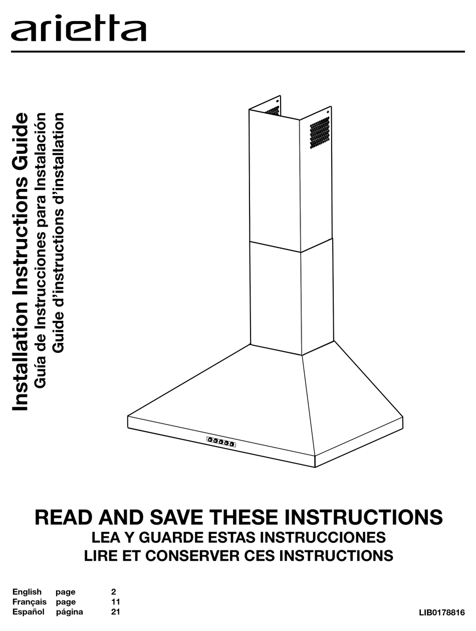 ARIETTA AVN430SSB INSTALLATION INSTRUCTION MANUAL Pdf Download ManualsLib