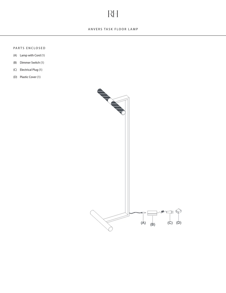 RH ANVERS TASK QUICK START MANUAL Pdf Download ManualsLib