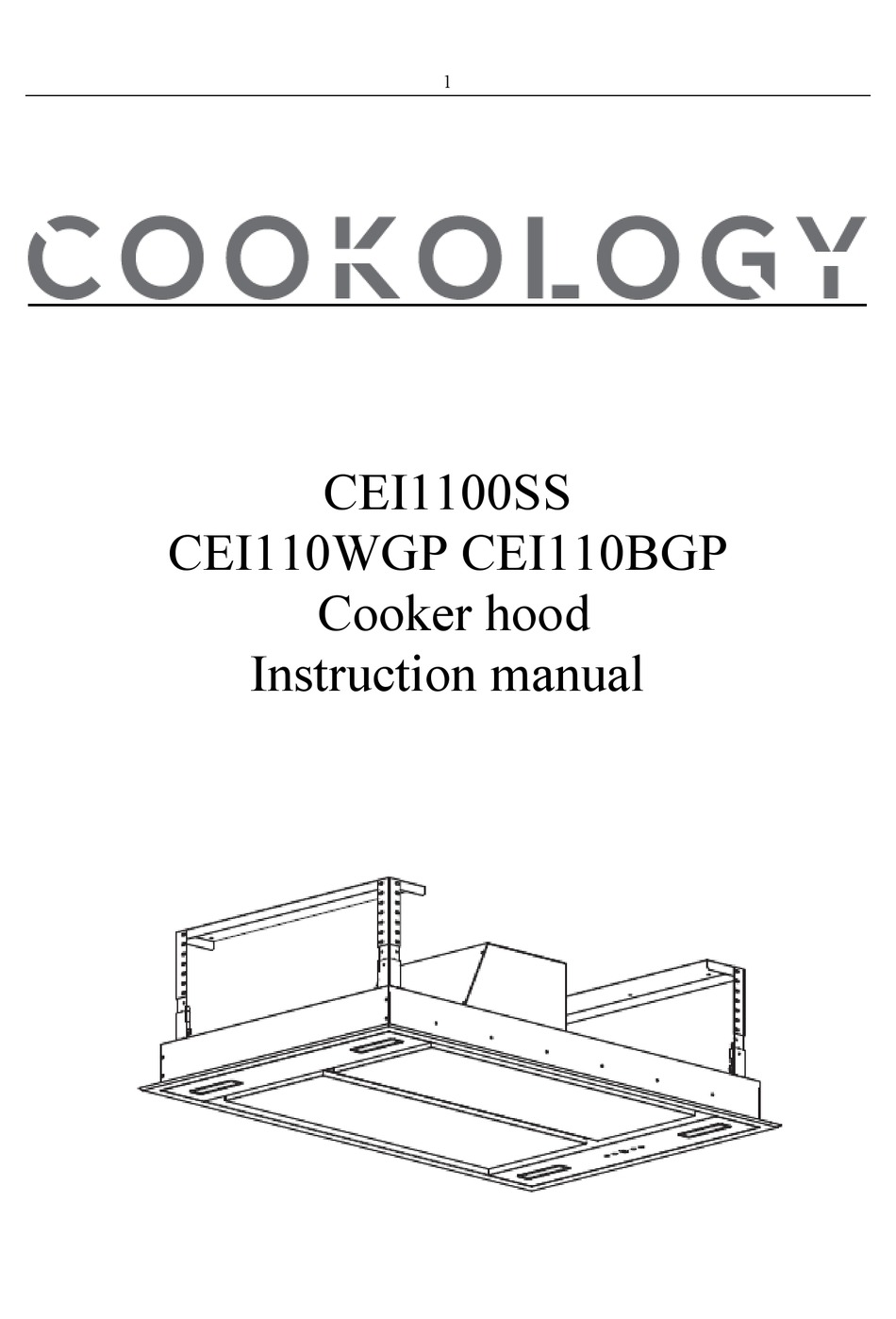 COOKOLOGY CEI1100SS INSTRUCTION MANUAL Pdf Download ManualsLib