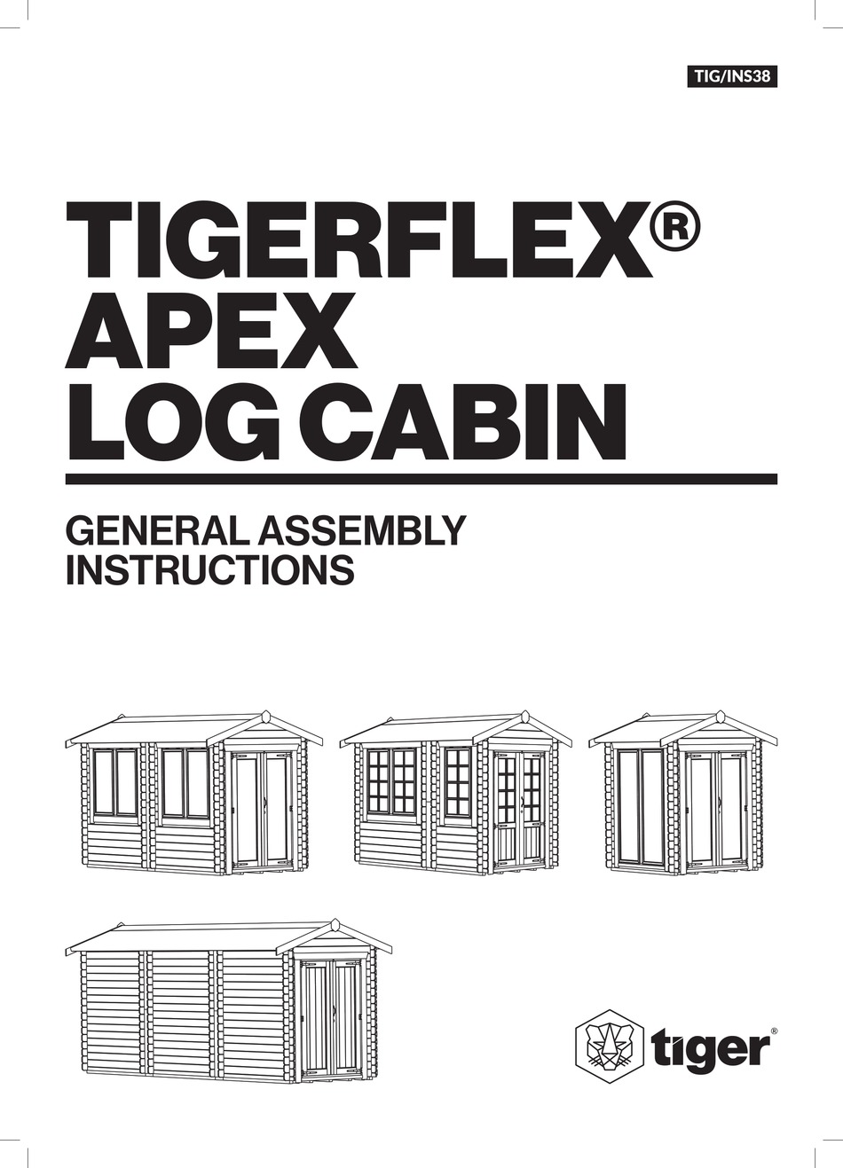 TIGER TIGERFLEX ELYSIA GENERAL ASSEMBLY INSTRUCTIONS Pdf Download ...