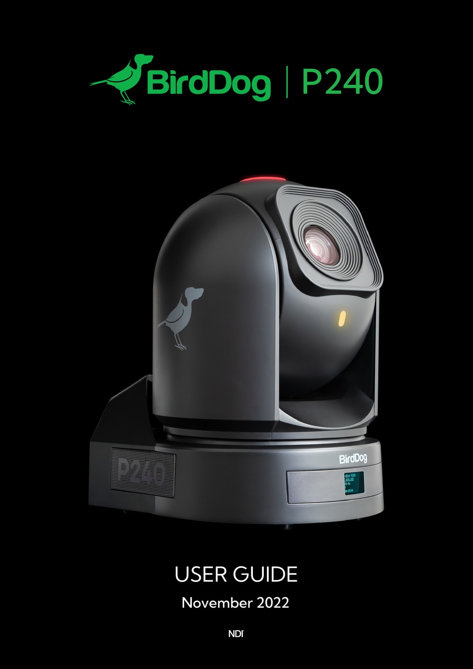 BIRDDOG P240 USER MANUAL Pdf Download ManualsLib