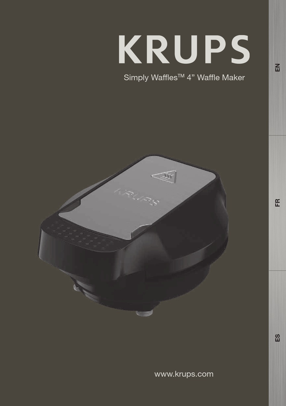 KRUPS SIMPLY WAFFLES MANUAL Pdf Download ManualsLib