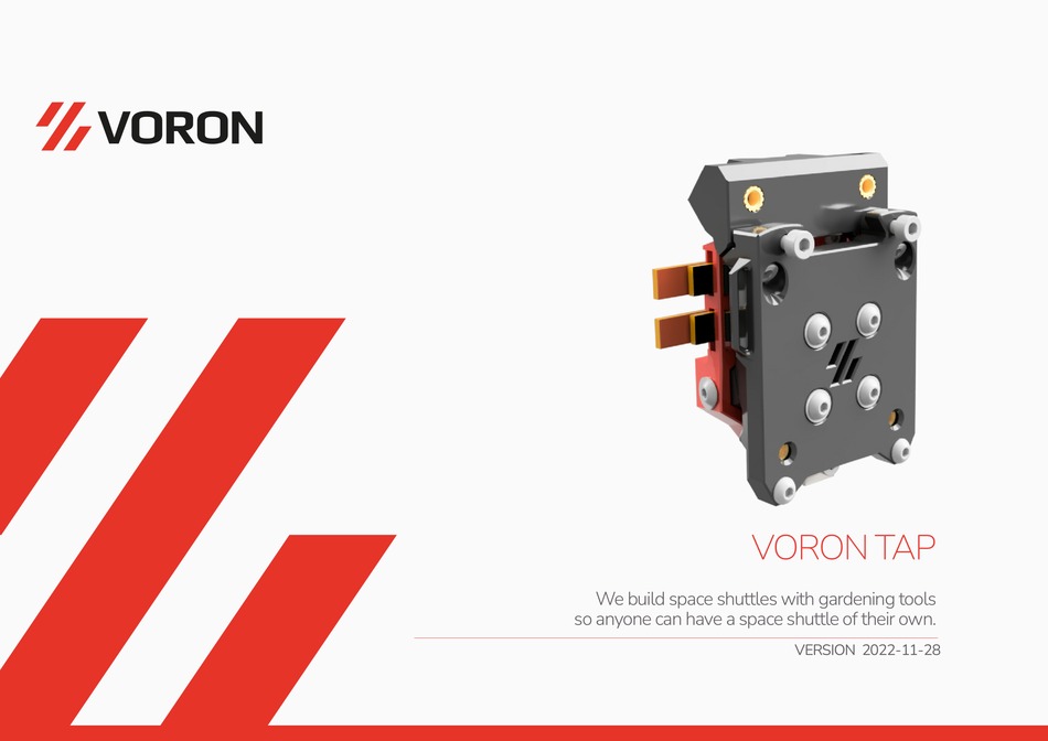 VORON TAP MANUAL Pdf Download ManualsLib