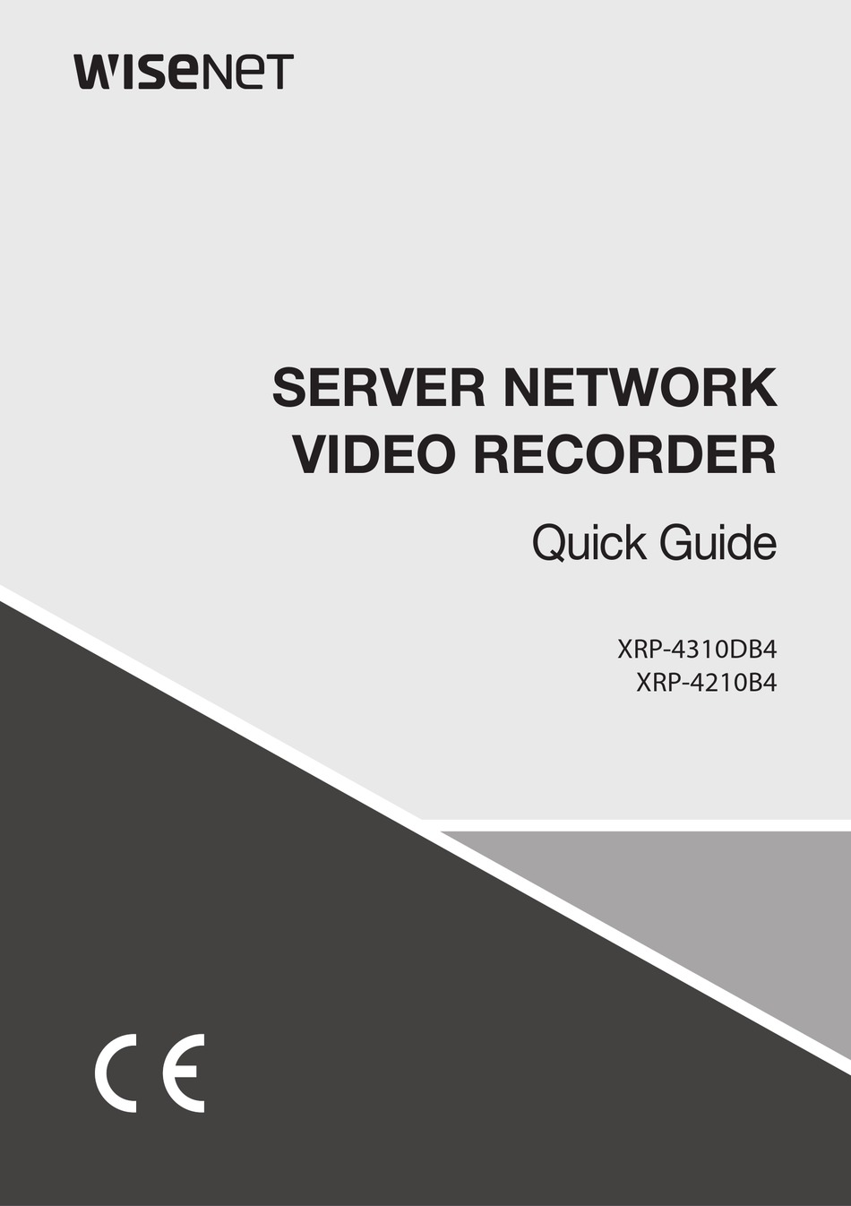 XRP4310DB4 QUICK MANUAL Pdf Download ManualsLib