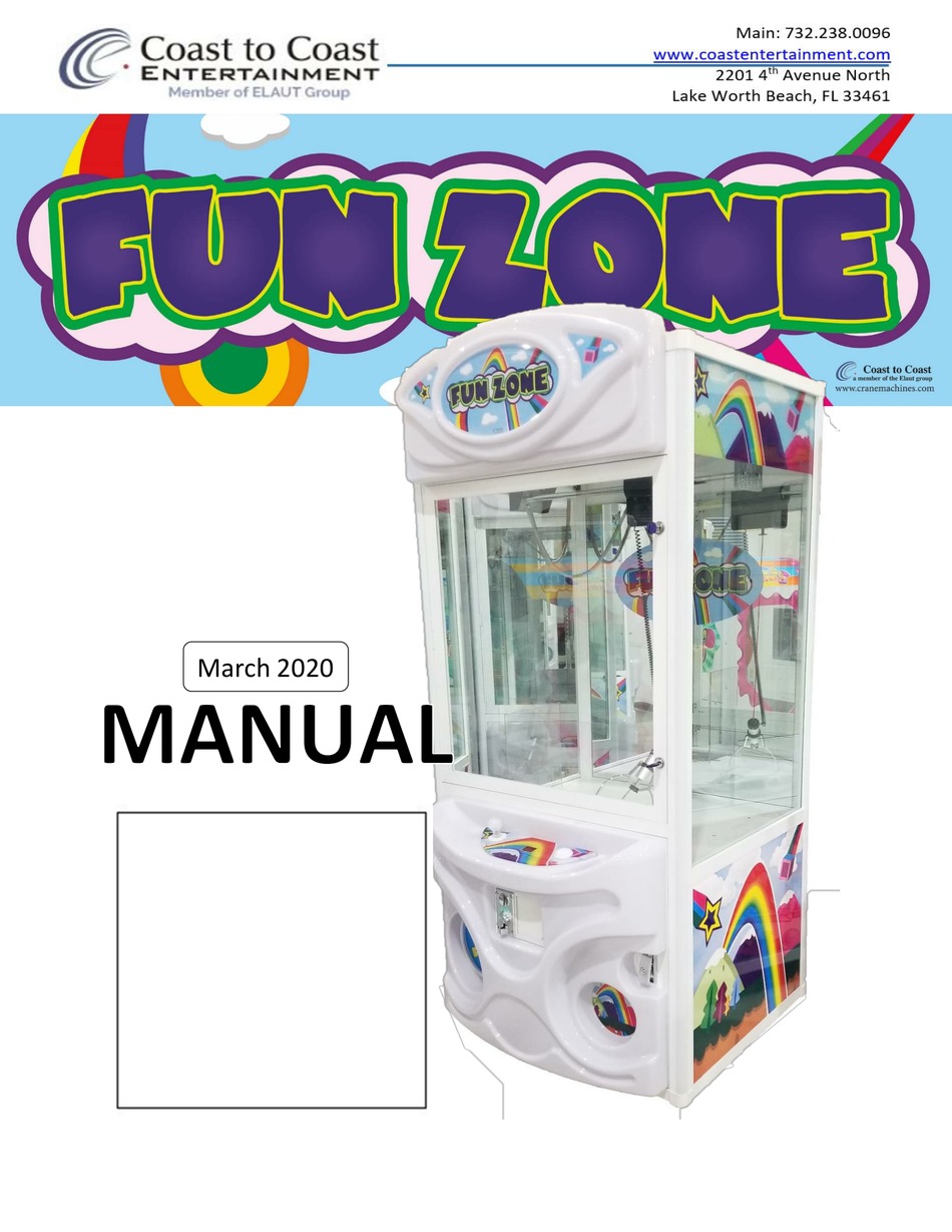 ELAUT COAST TO COAST FUN ZONE MANUAL Pdf Download ManualsLib