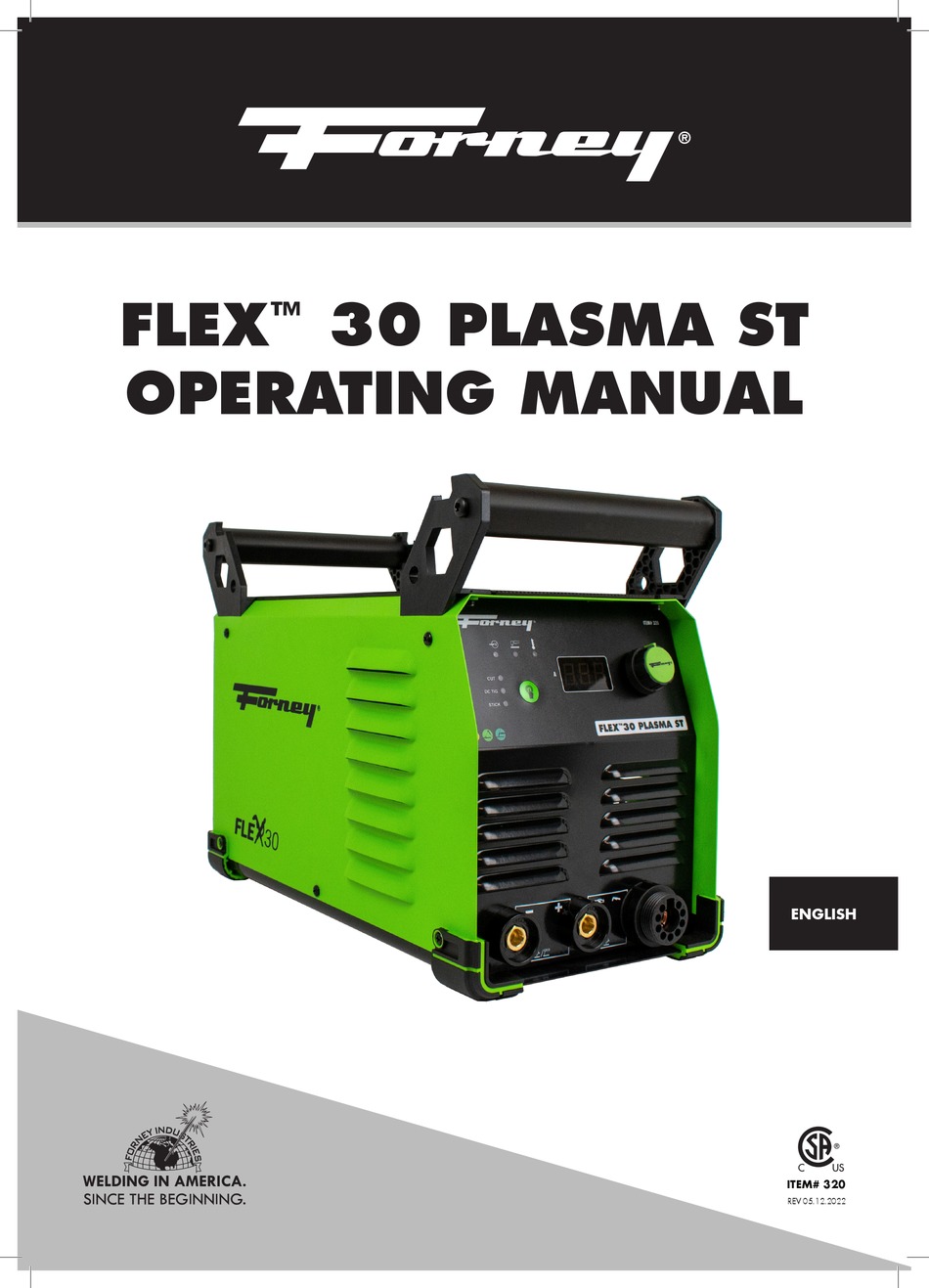 FORNEY FLEX 30 PLASMA ST OPERATING MANUAL Pdf Download ManualsLib