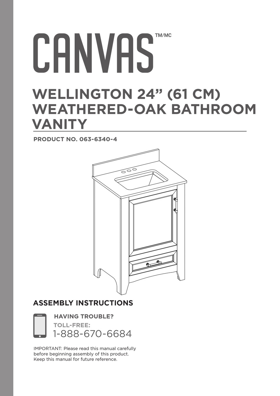 CANVAS WELLINGTON 06363404 MANUAL Pdf Download ManualsLib