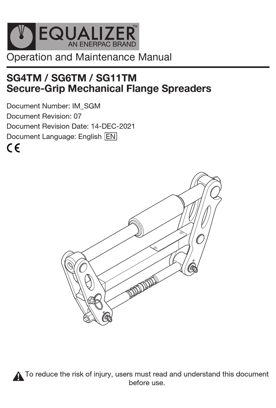 EQUALIZER SG4TM OPERATION AND MAINTENANCE MANUAL Pdf Download ManualsLib