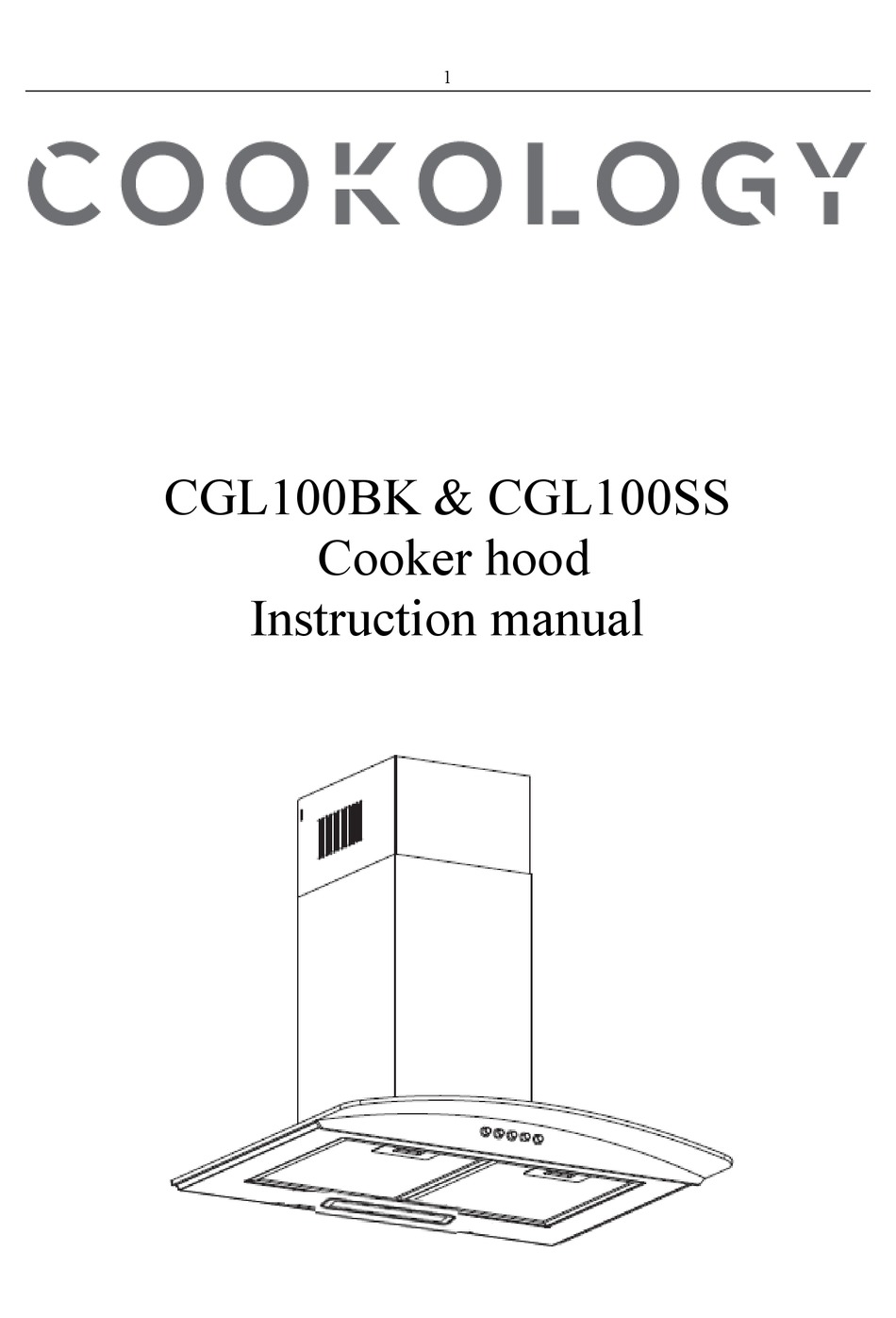 COOKOLOGY CGL100BK INSTRUCTION MANUAL Pdf Download ManualsLib