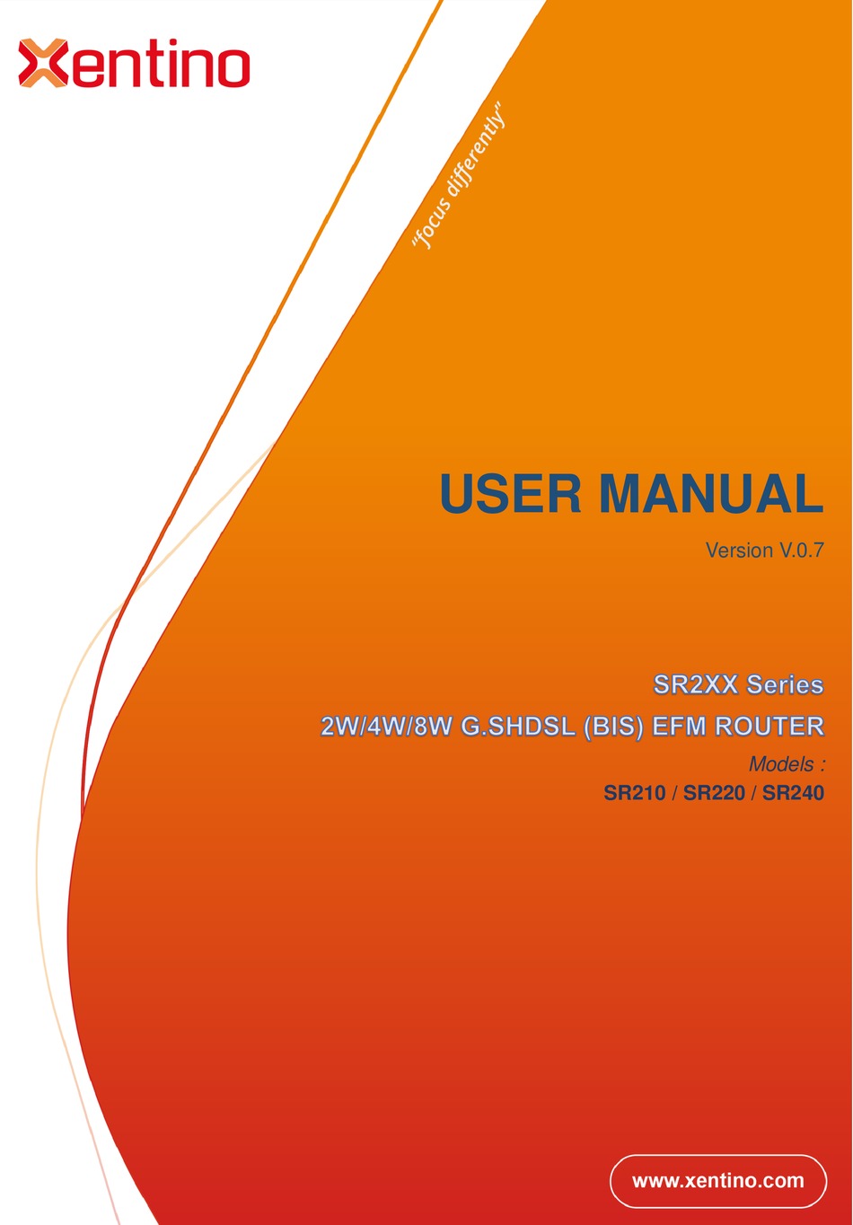 XENTINO SR2 SERIES USER MANUAL Pdf Download | ManualsLib