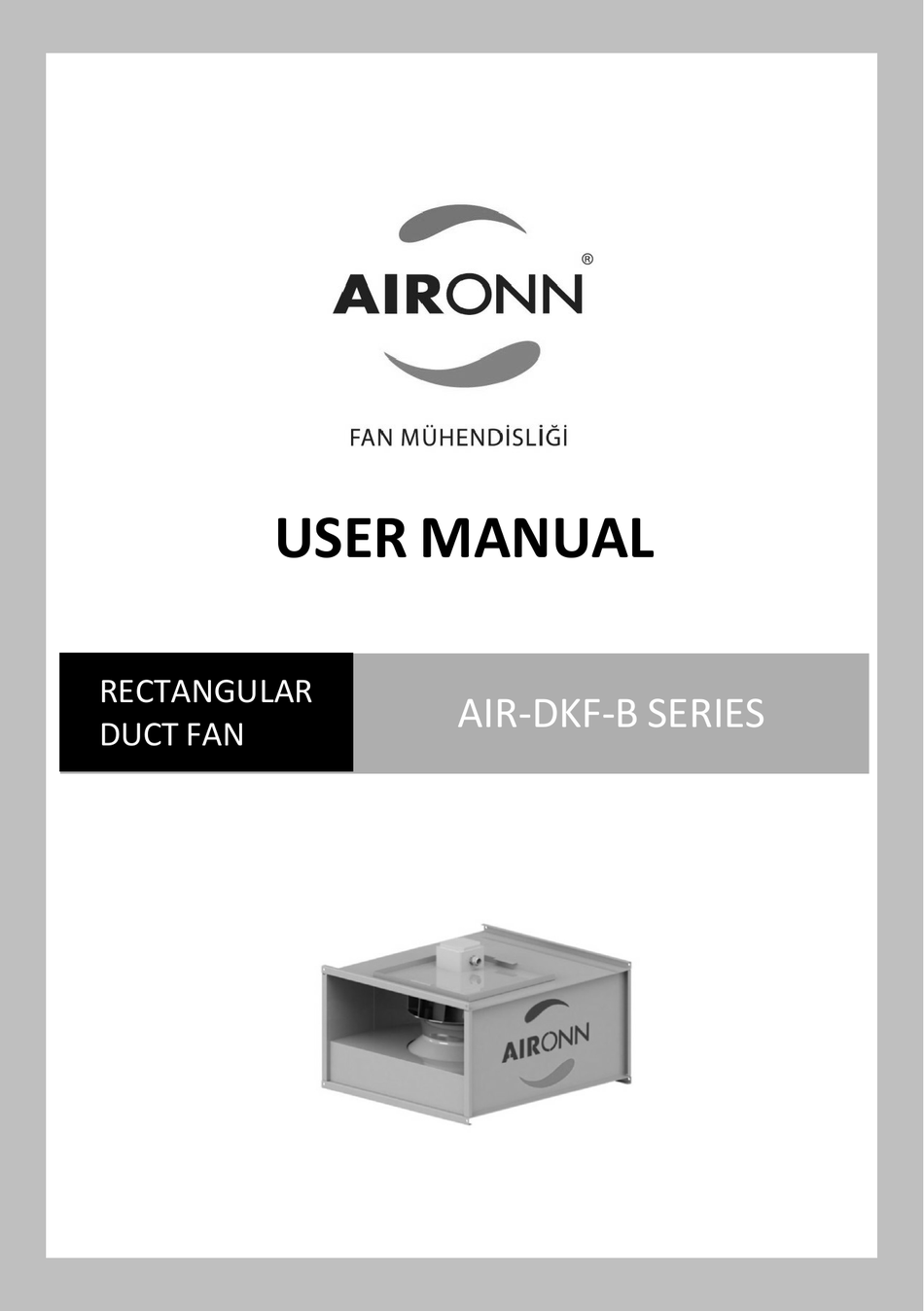 AIRONN AIR-DKF-B SERIES USER MANUAL Pdf Download | ManualsLib