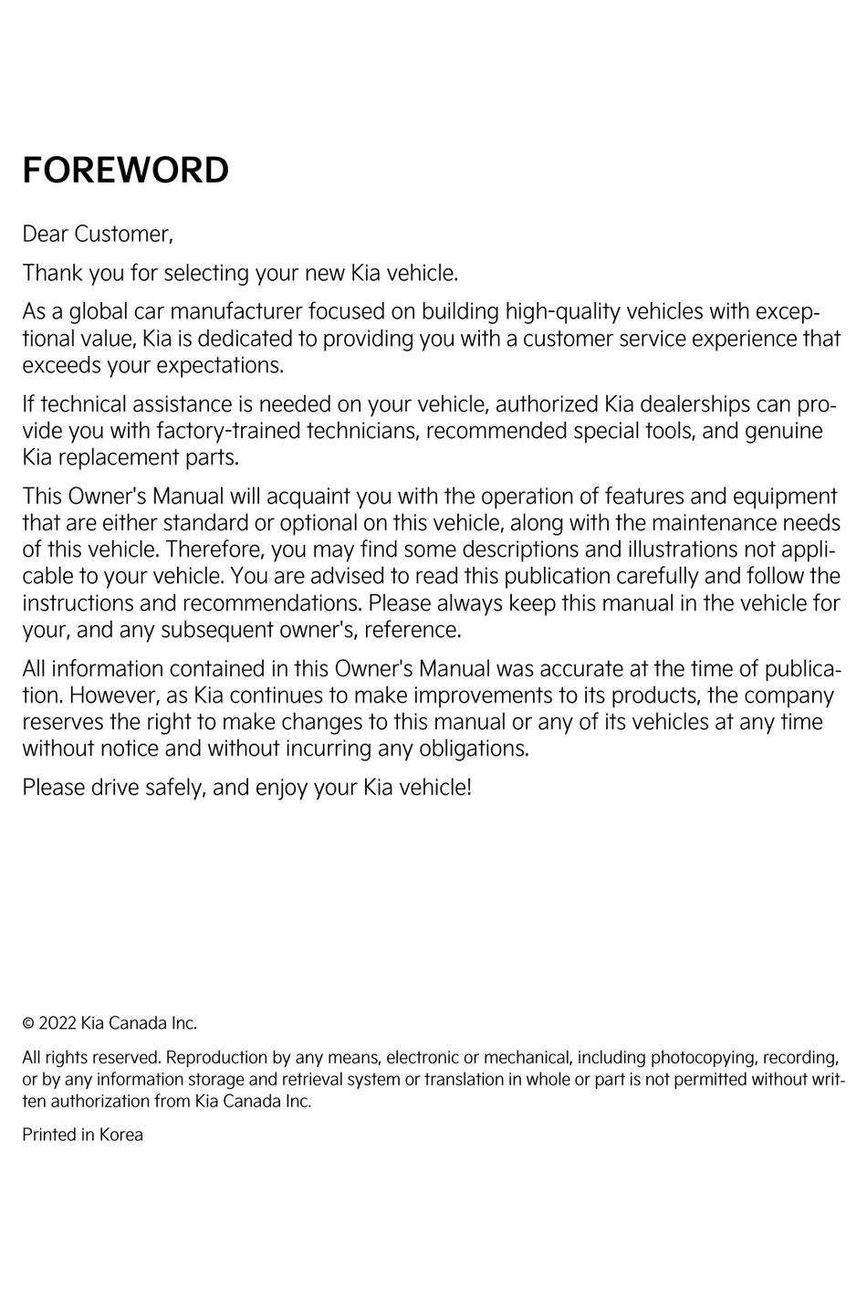 KIA SOUL 2022 MANUAL Pdf Download ManualsLib