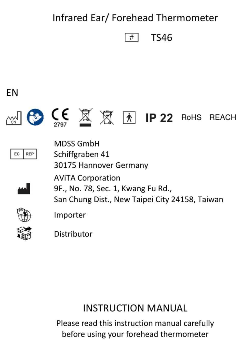 AVITA TS46 INSTRUCTION MANUAL Pdf Download ManualsLib